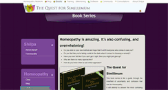 Desktop Screenshot of homeopathy-books.com